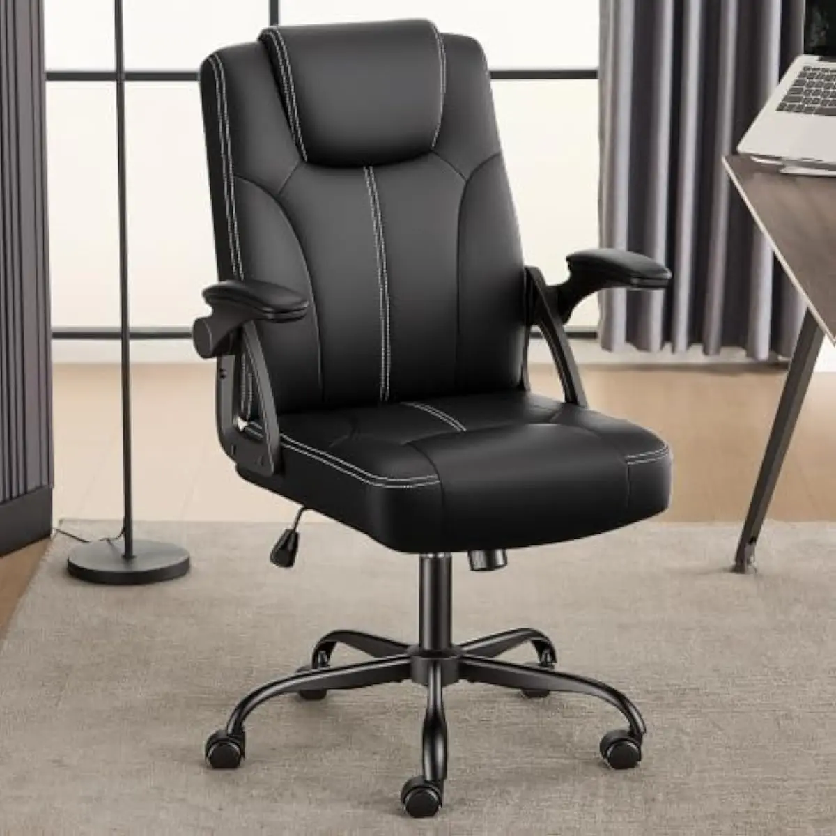 Office Chair - كرسي مكتب مريح بتصميم مريح للظهر،