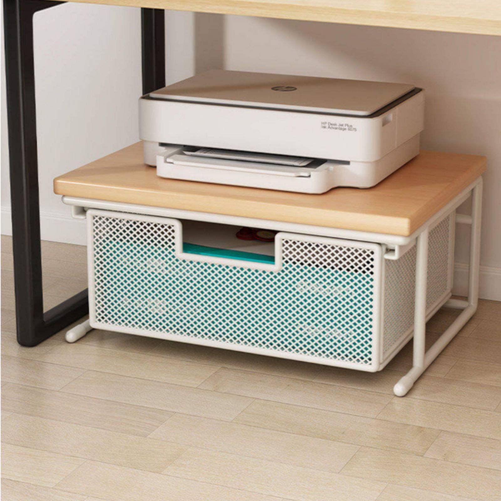 حامل طابعة مع درج لتوفير المسا - مراجعة Printer Stand وسعره