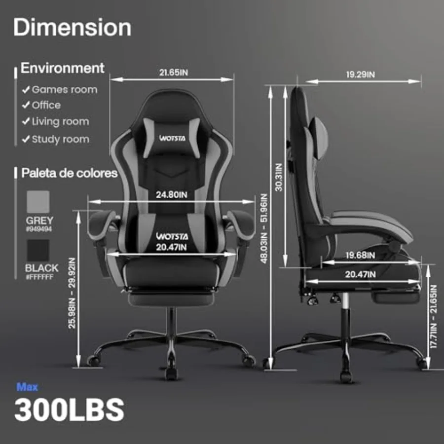 كرسي مكتب مريح للألعاب مع مسند - مراجعة Office Stool وسعره