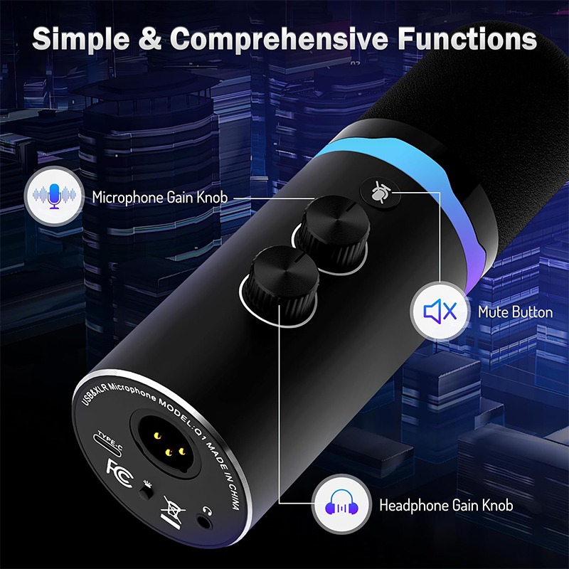 ميكروفون ألعاب USB مع حامل ذرا - مراجعة Monitor Stand وسعره